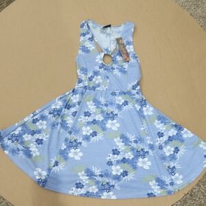 Raya Sun Blue Floral Dress